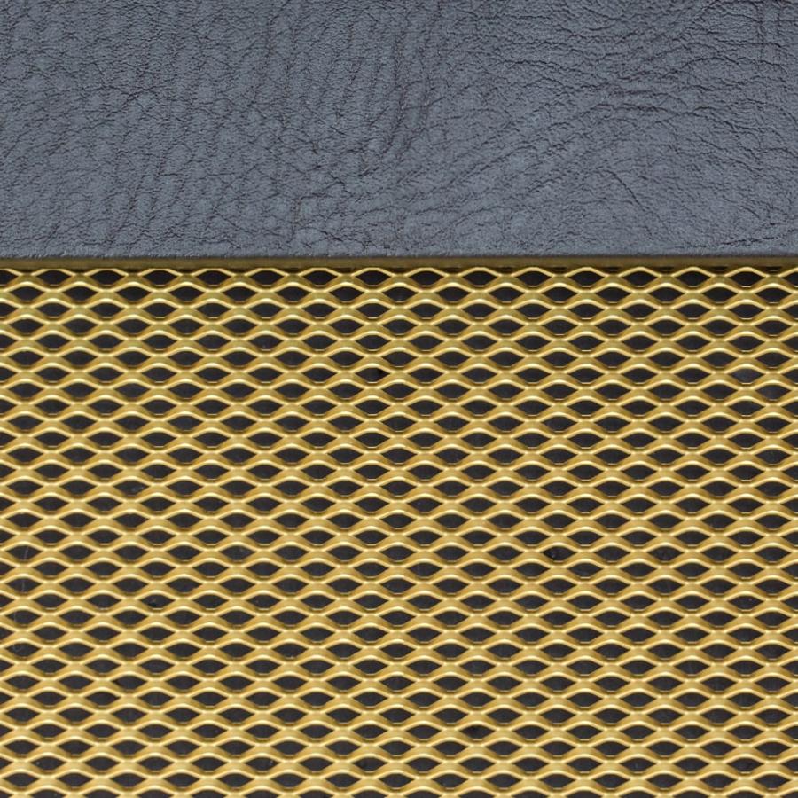 バント Vent - Vintage Marshall Style, Metal Mesh, Gold, 24 in. x 5 in.の画像