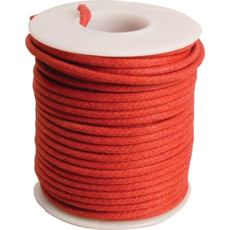 Wire - 20 AWG Solid Core, Lacquered Cloth Cover, 600V, 1000 feet, Red 【switchcraft】