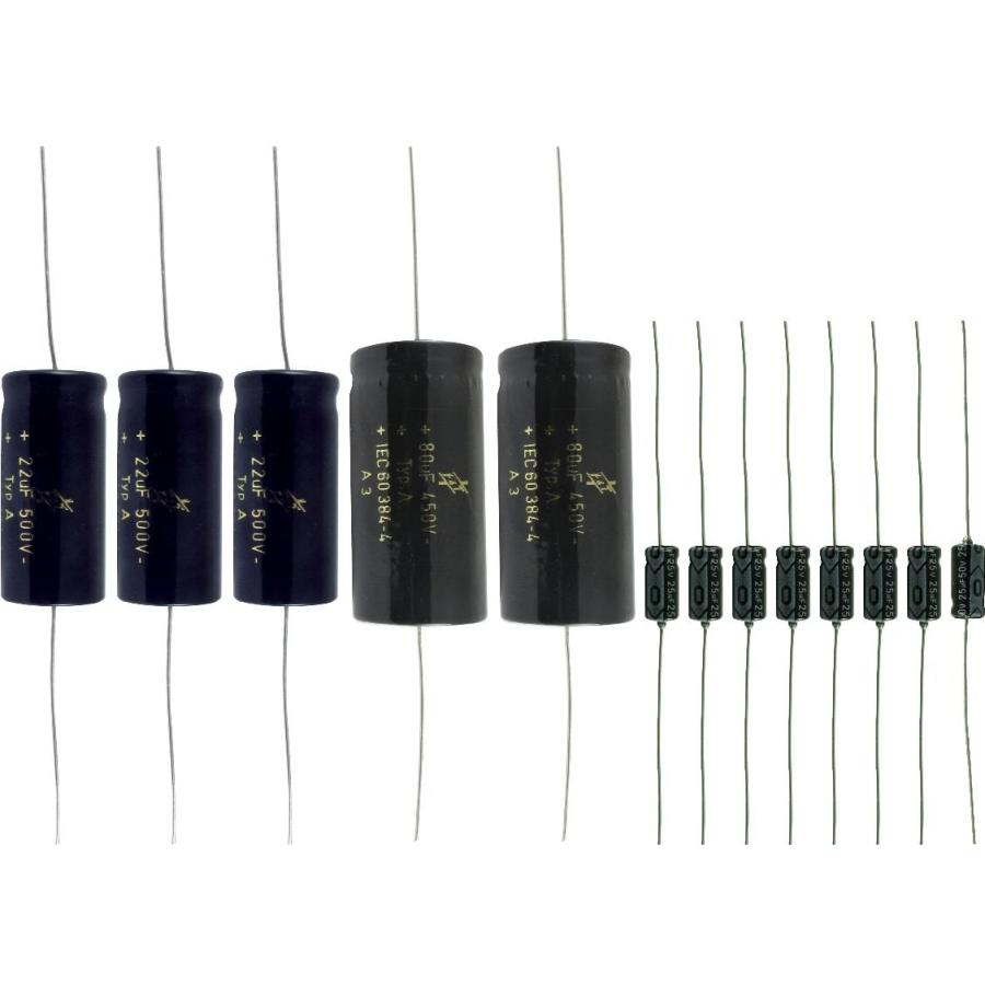 コンデンサ Cap set - for Fender Pro Reverb AA165 (Black face), Basic set [送料600円から 同梱可]