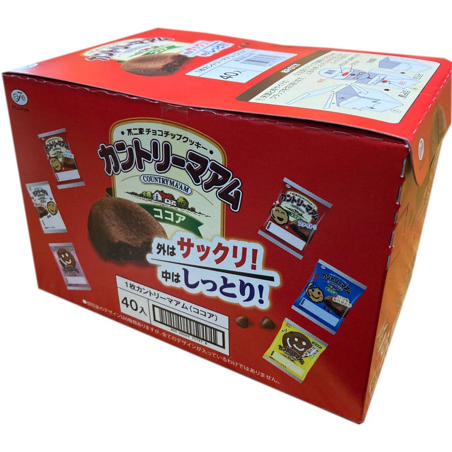 □不二家□カントリーマアム(ココア) 1枚×40入り : fujishop - 通販