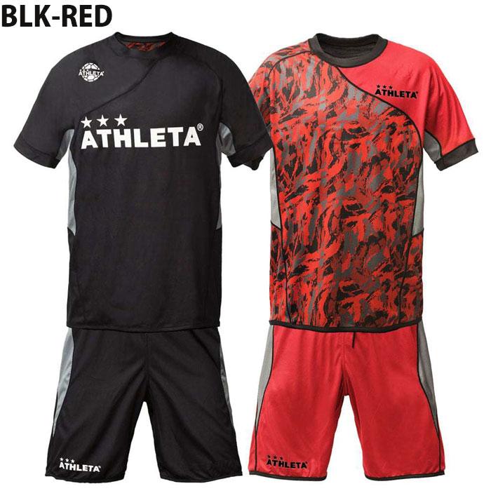 アスレタ リバーシブルプラクティス上下セット ATHLETA 【サッカー・フットサル】 メンズ 大人 上下セット 半袖 シャツ パンツ プラシャツ プラパン (02297) :02297:フジスポ店 通販 アスレタ リバーシブル プラシャツ