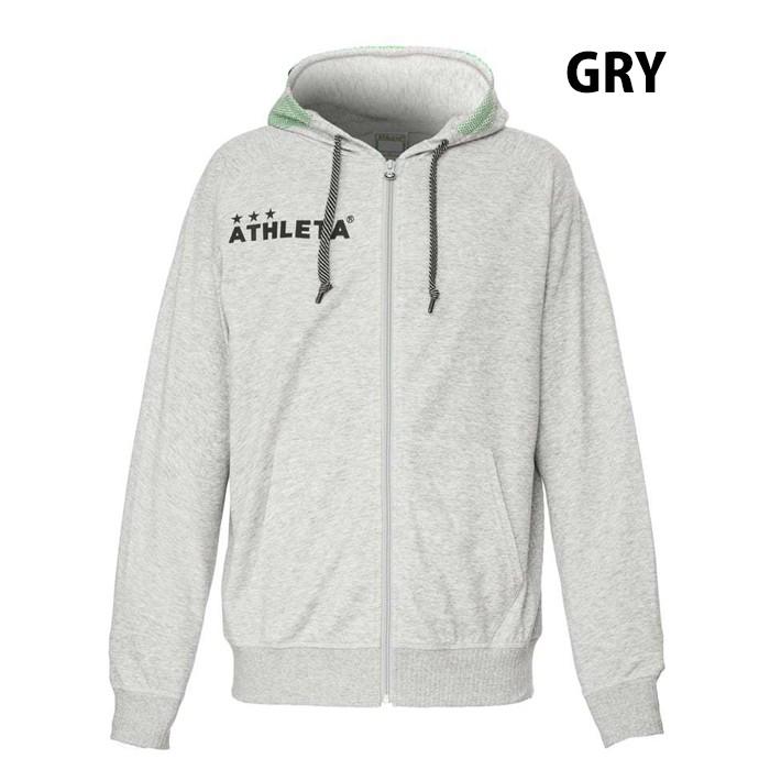 ライトスウェットZIPパーカー (03332)アスレタ(ATHLETA) スウェット