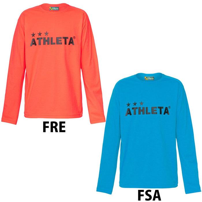 アスレタ プラクティスロンT ATHLETA 【サッカー・フットサル】 ウェア プラクティスシャツ プラシャツ 長袖 大人 メンズ (03354)【※ゆうパケット発送】|fujispo|03