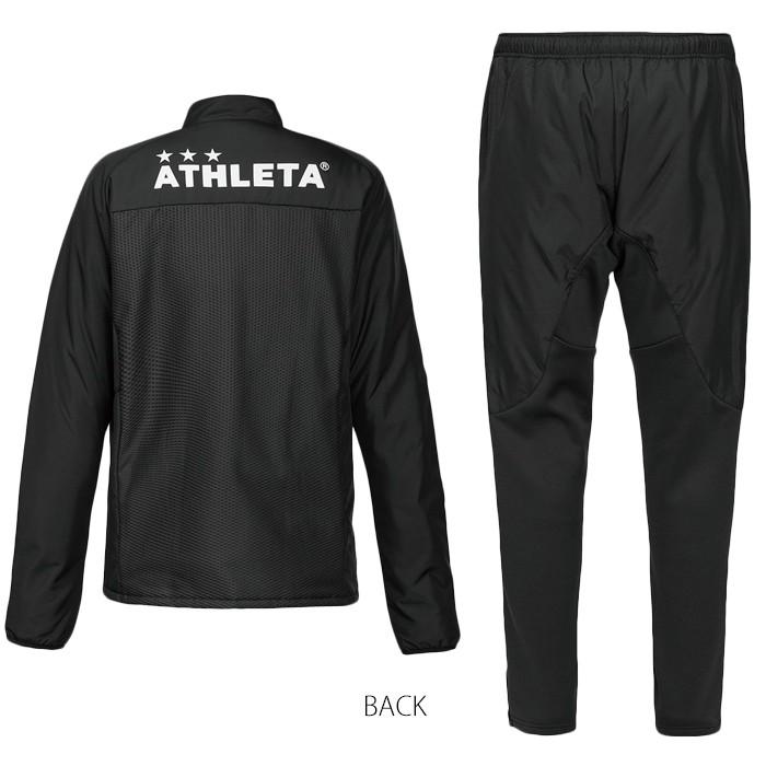 FCスチーム京都 ATHLETA 中綿ジャケット 中綿ウォームパンツ L