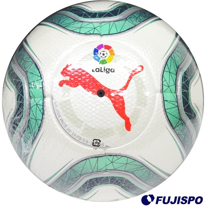 La　Liga　FIFA　Quality　プーマ(puma)　サッカーボール　プーマホワイト×グリーン×レッド　5号球　Pro(083396-01)