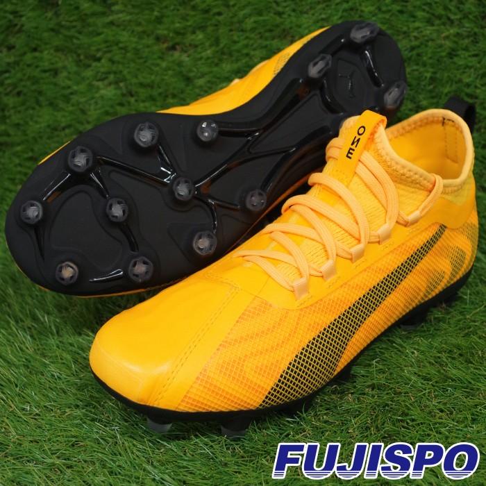 Puma ONE サッカーシューズ イエロー/ブラック Puma ONE サッカーシューズ イエロー/ブラック PUMA ONE スパイク
