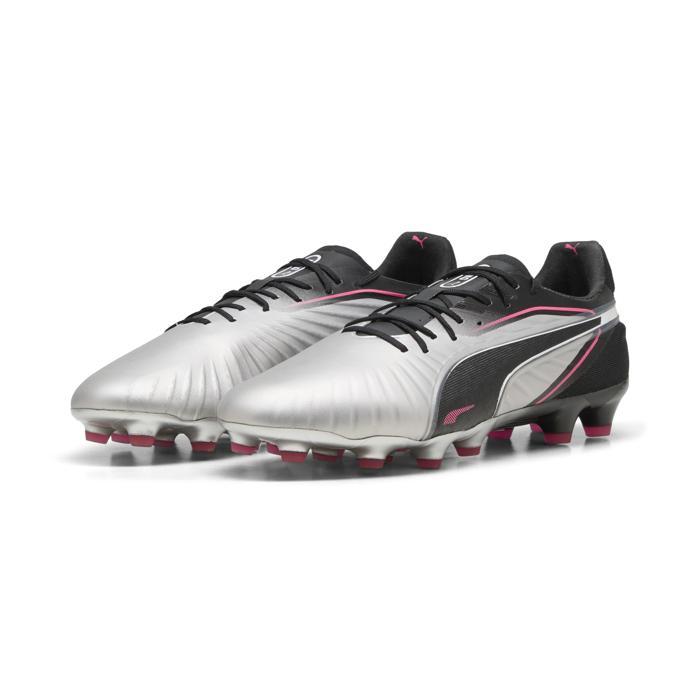 【人気完売色】PUMA KING アルティメット HG 28 キング 白シルバー プーマ KING キング アルティメット HG AG puma 大人 スパイク Silver
