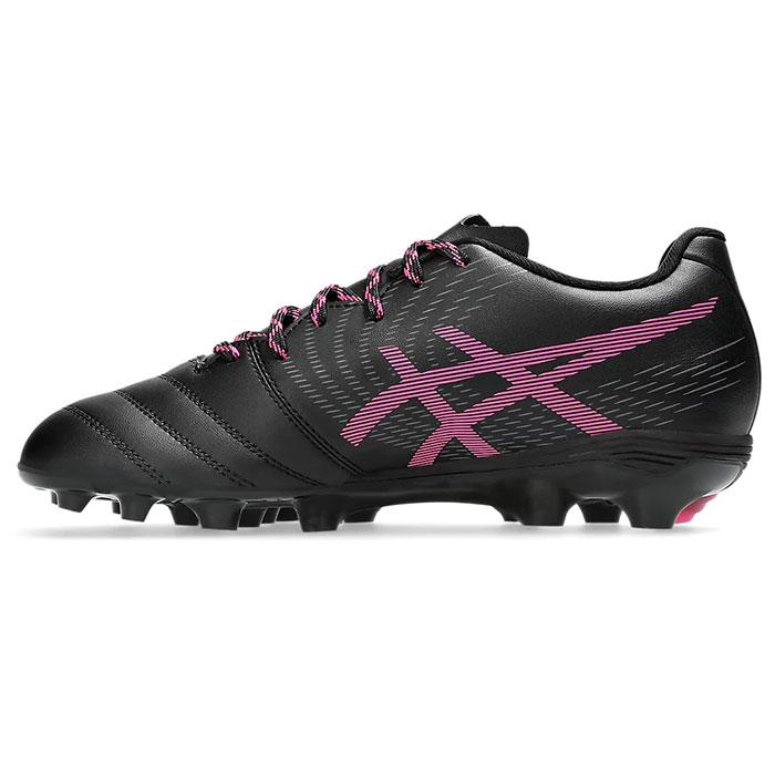 ASICS DS LIGHT サッカー スパイク ブラック ピンク アシックス DS LIGHT JR GS asics サッカースパイク シューズ 天然芝