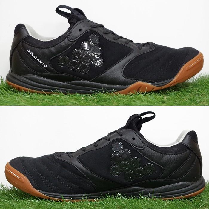 SOLDANTE-2 suede スボルメ(SVOLME) フットサルシューズ BLACK