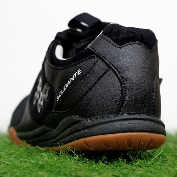 SOLDANTE-2 suede スボルメ(SVOLME) フットサルシューズ BLACK