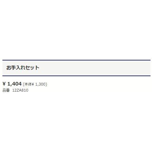 シューズケア お手入れセット(12ZA81000)【ミズノ/Mizuno】ミズノ