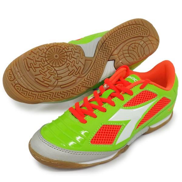 SALA QUINTO 4 ID (160219-0355) ライム×レッドFL ディアドラ(DIADORA