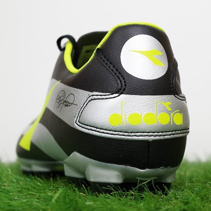 rb 10 mars r lpu ディアドラ(DIADORA) サッカースパイク ブラック×イエローFL (174856-3262)|fujispo|04