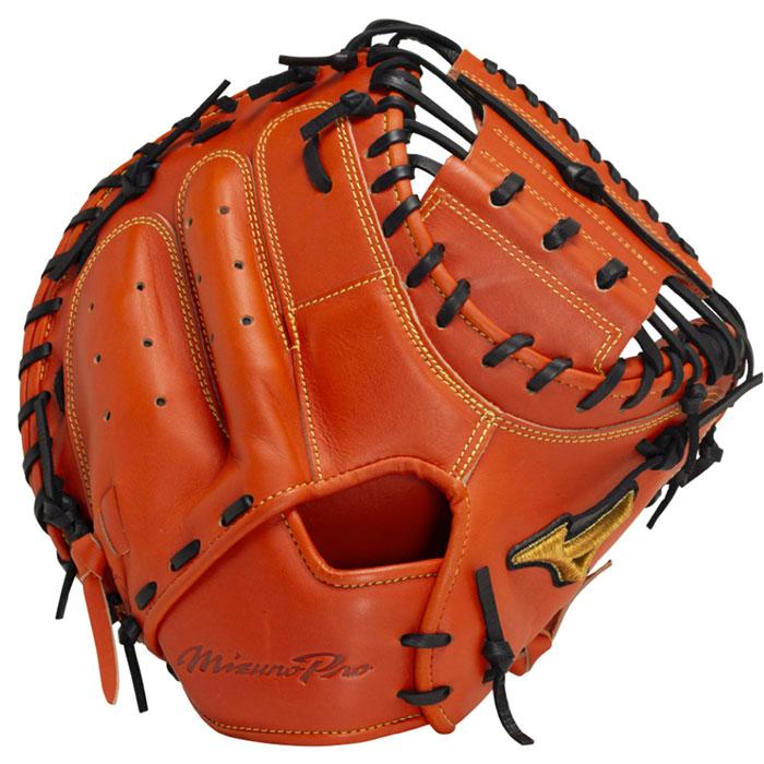 野球 ミズノ ミズノプロ 硬式 キャッチャーミット 號 SAKEBI Harder mizuno グラブ グローブ 右投げ (1AJCH30210-5209)_1