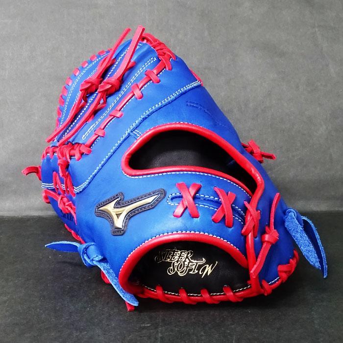 ソフトボール キャッチャー ファースト 兼用 ミット セレクトナイン ミズノ(mizuno) 【野球・ソフト】　グラブ グローブ 左投げ (1AJCS21500-22H)