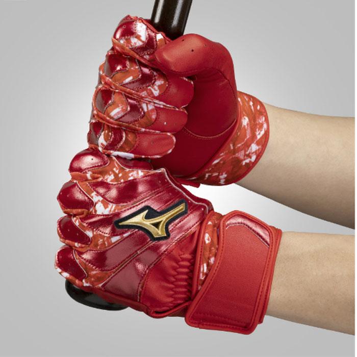 野球 ミズノプロ バッティング手袋 モーションアークUF mizuno