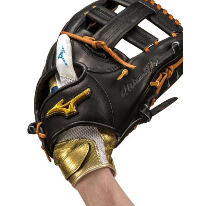 ミズノ ミズノプロ 限定 守備手袋 左手用 プレミアムモデル mizuno