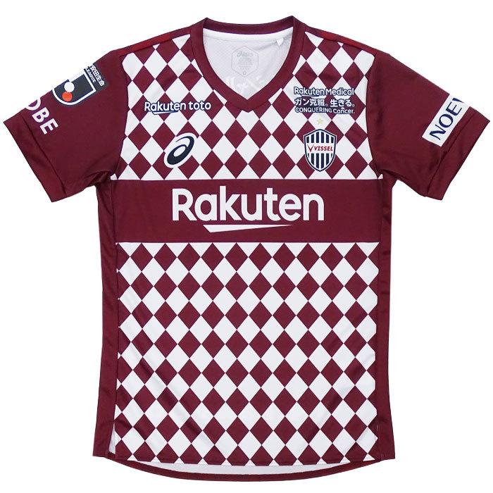アシックス ヴィッセル神戸 半袖レプリカシャツ 2021 12. VISSEL KOBE