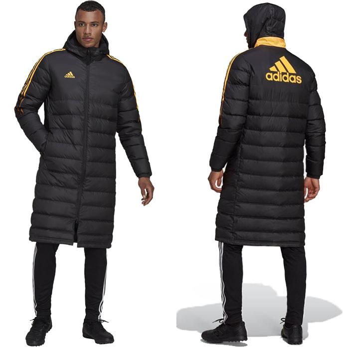 アディダス TIRO 21 ロングダウンコート adidas 【サッカー・フットサル】 ベンチコート ロングコート ダウン (21460)