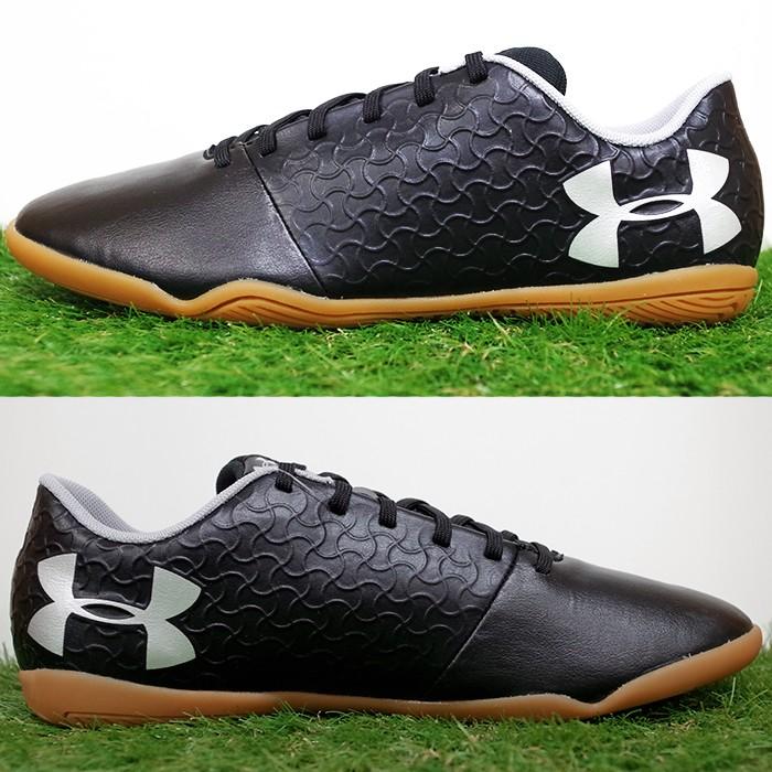 マグネティコ セレクト IN-G アンダーアーマー(UNDER ARMOUR) フットサルシューズ (001)ブラック×メタリックシルバー ...