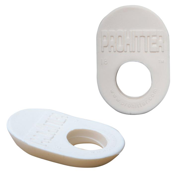 プロヒッター ミドルサイズ ホワイト PROHITTER 【野球・ソフト】 打者用 親指プロテクター バッティング補助具 高校野球対応 ...