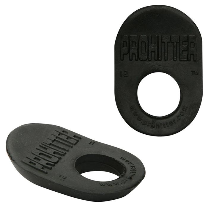 プロヒッター ミドルサイズ ブラック PROHITTER 【野球・ソフト】 打者用 親指プロテクター バッティング補助具 高校野球対応 ...