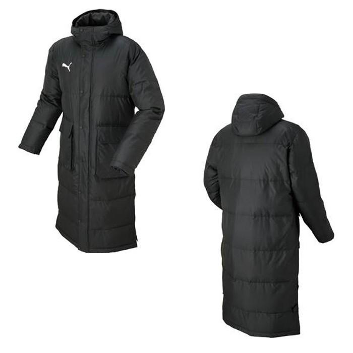 PUMA プーマ ブラック ベンチコート Sサイズ 654984