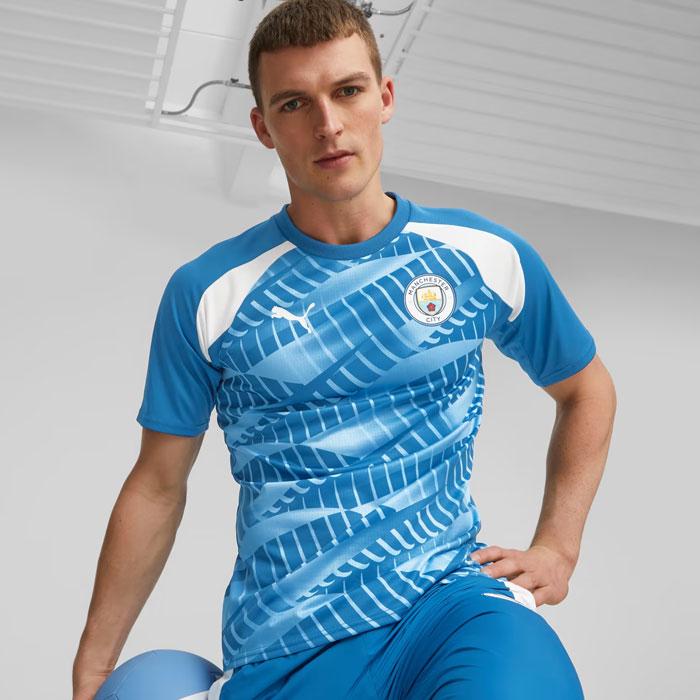 プーマ マンチェスター シティFC 2023-24 プレマッチ シャツ PUMA
