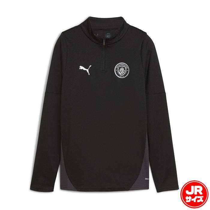 プーマ キッズ 25-26 マンチェスターシティ FC 1/4 ジップトップ PUMA