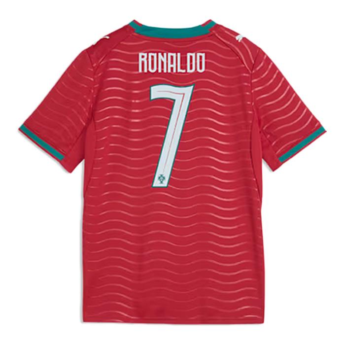 プーマ キッズ ポルトガル代表 2026 ホーム レプリカ 半袖 プレイヤー