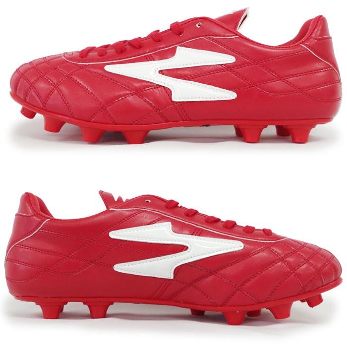 カディス MS(AD127-RED-WHT)アドラー サッカースパイク レッド
