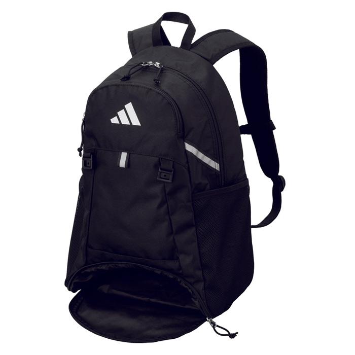 【在庫処分】バックパック（ボールネット付） adidas（アディダス） サッカー フットサル ボール用デイパック 約24L