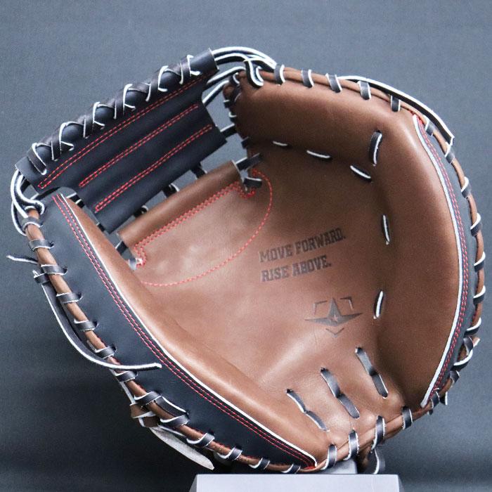 ASJ-R20黒赤 軟式用キャッチャーミット オールスター 軟式