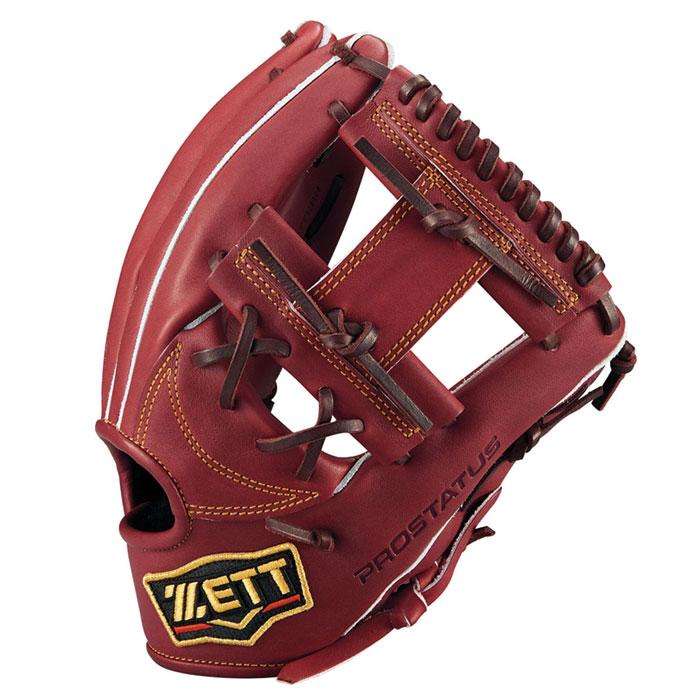 ZETT PROSTATUS 硬式用グローブ 野球 ゼット 硬式グローブ ZETT 硬式 グローブ 硬式野球 内野手 二塁手
