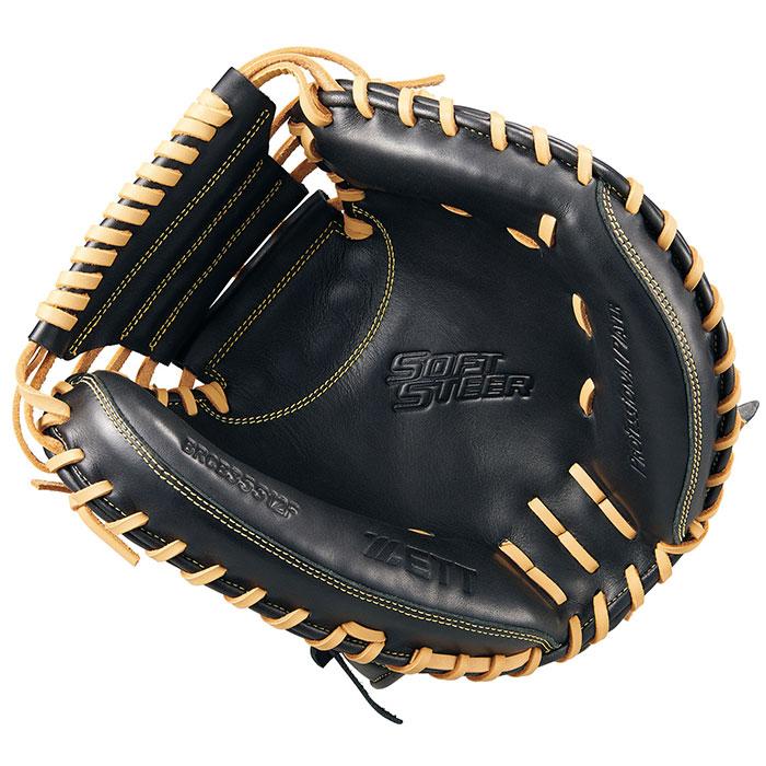 ZETT BRCA 32912 軟式グローブ キャッチャーミット 矢野モデル 野球 ゼット 軟式 キャッチャーミット ソフトステアシリーズ ZETT