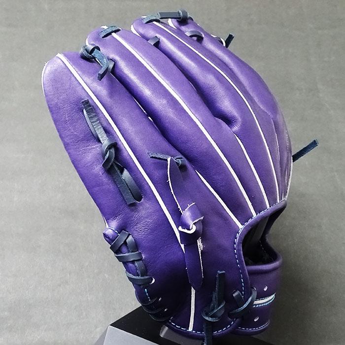 ZETT ネオステイタス 【BRGB31850】限定カラー　パープル/紫色 ZETT (ゼット) 軟式グローブ パープル NEO STATUS BRGB31810
