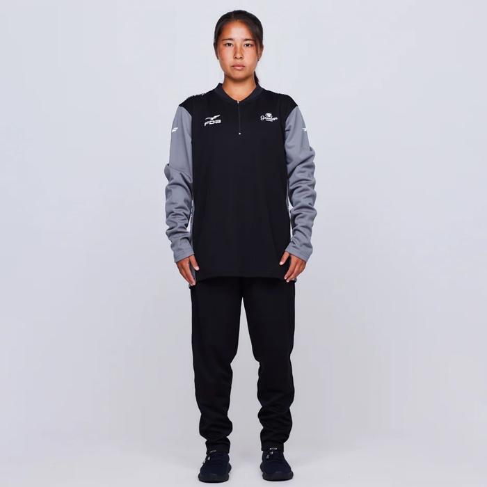 フィンタ ジャージハーフジップ FINTA ジャージ シャツ スリムフィット
