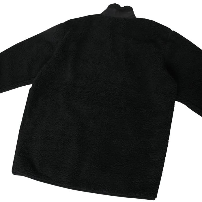 新品＊フィンタ＊ボンディングジャケット＊ブラック 裏起毛 フィンタ ボアフリースジャケット FINTA サッカー フットサル