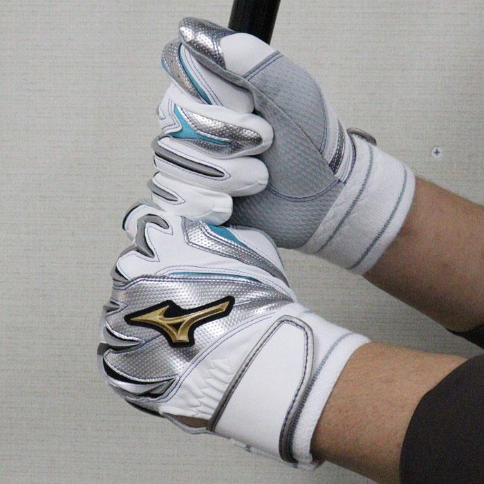 野球 ミズノ フジスポオリジナル オーダーバッティング手袋 mizuno