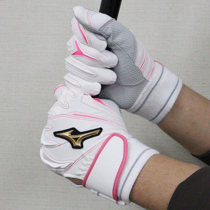 野球 ミズノ フジスポオリジナル オーダーバッティング手袋 mizuno