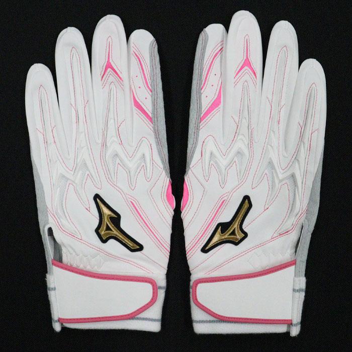 ミズノプロバッティンググローブ(両手用) 野球 ミズノ フジスポオリジナル オーダーバッティング手袋 mizuno