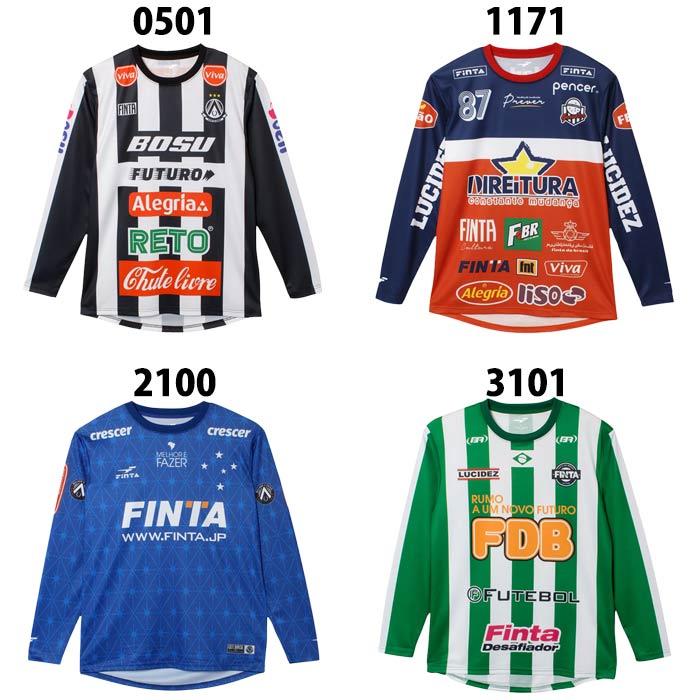 特価 フィンタ レコルダーレ 長袖 グラフィックプラシャツ FINTA