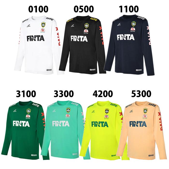 フィンタ ジュニア GDZ 長袖 プラクティスシャツ FINTA サッカー