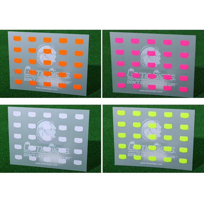 ゲームサイン キャッチャー専用蛍光ステッカー プロ仕様 Game Signs