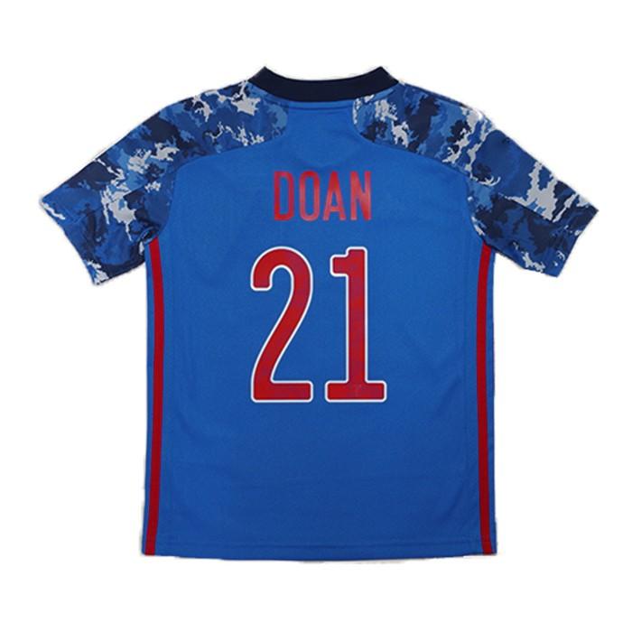  日本代表 サッカーユニフォーム DOAN 21 サッカー日本代表 2020 ホーム レプリカ ユニフォーム キッズ NO.21