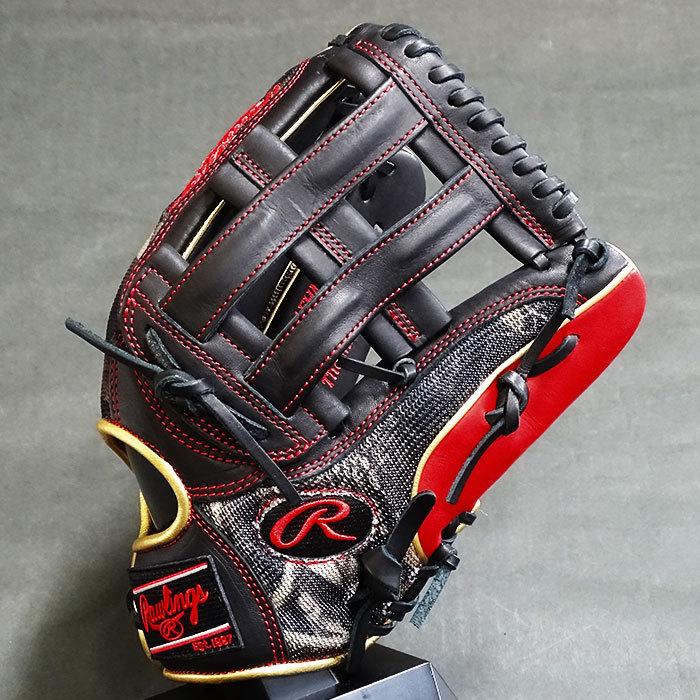 軟式 カラー グラブ HOH MULTI MATERIAL SHELL 外野 ローリングス
