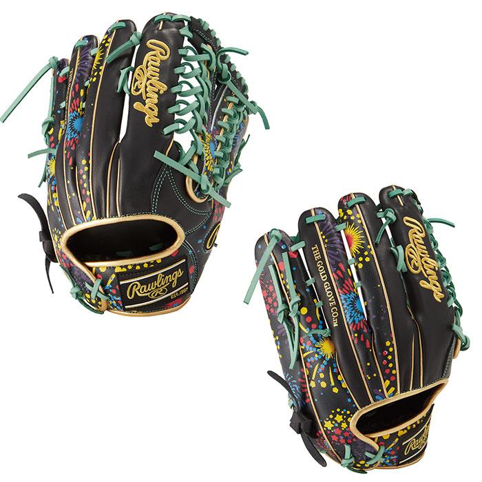 軟式 カラー グラブ HOH GRAPHIC 外野 ローリングス Rawlings 【野球・ソフト】 グラブ グローブ 右投げ 左投げ (GR2FHGY70)｜fujispo｜03