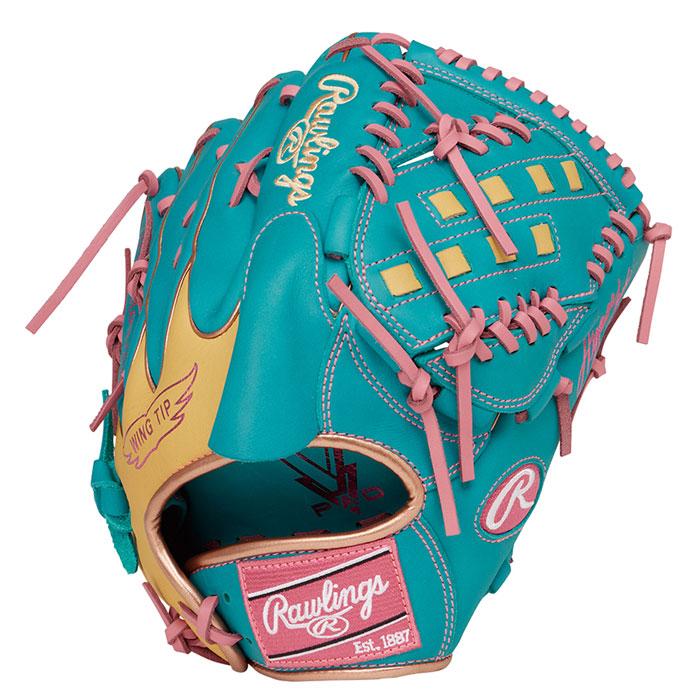 野球 ローリングス 軟式グローブ HYPER TECH COLOR SYNC Rawlings 軟式 グラブ カラーグラブ 右投げ 左投げ 投手 ピッチャー (GR5HTCA15W)_5