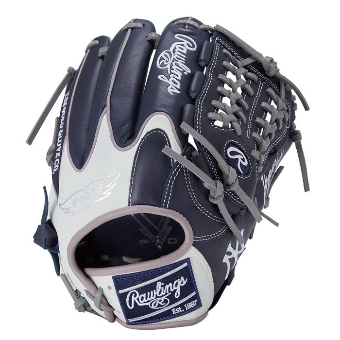野球 ローリングス 軟式グローブ HYPER TECH MLB TEAM オールフィルダー rawlings 軟式 グラブ グローブ 右投げ 左投げ オールラウンド (GR5HTMN55W) |  | 04
