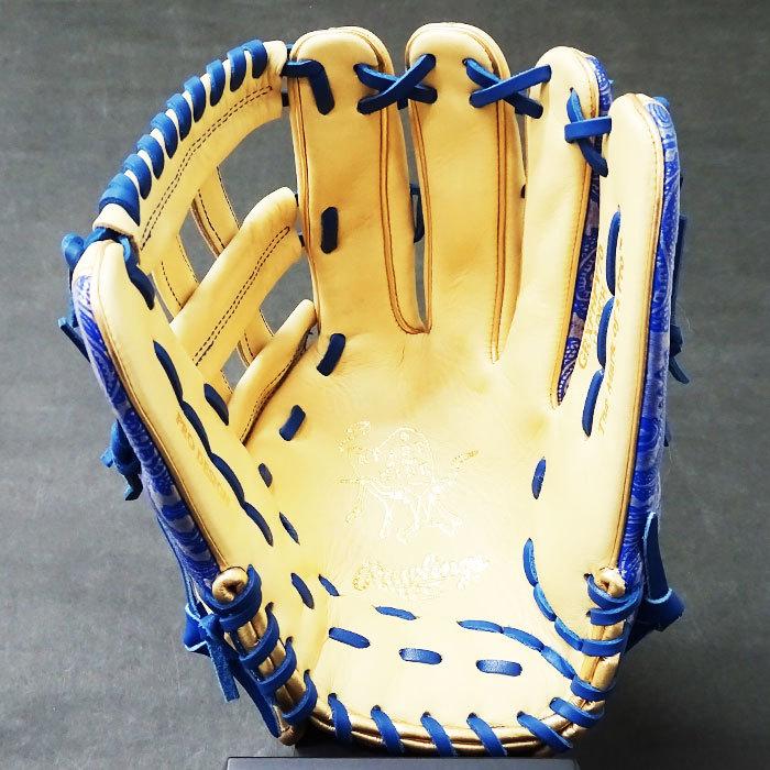 軟式 カラー グラブ HOH PAISLEY 外野 ローリングス(Rawlings) 【野球
